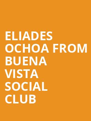 Eliades Ochoa from Buena Vista Social Club at Royal Albert Hall